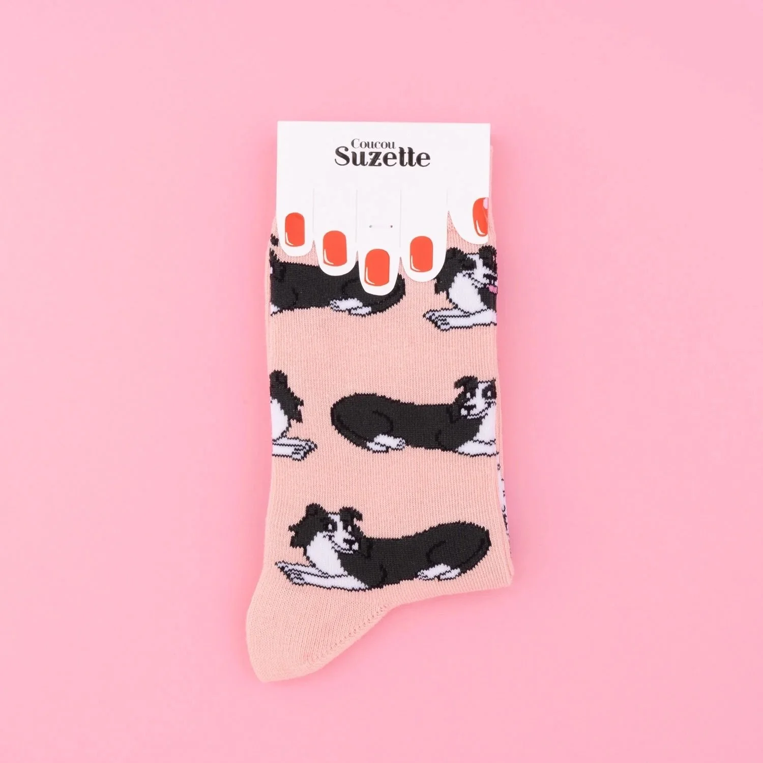 COUCOU SUZETTE - Chaussettes BORDER COLLIE