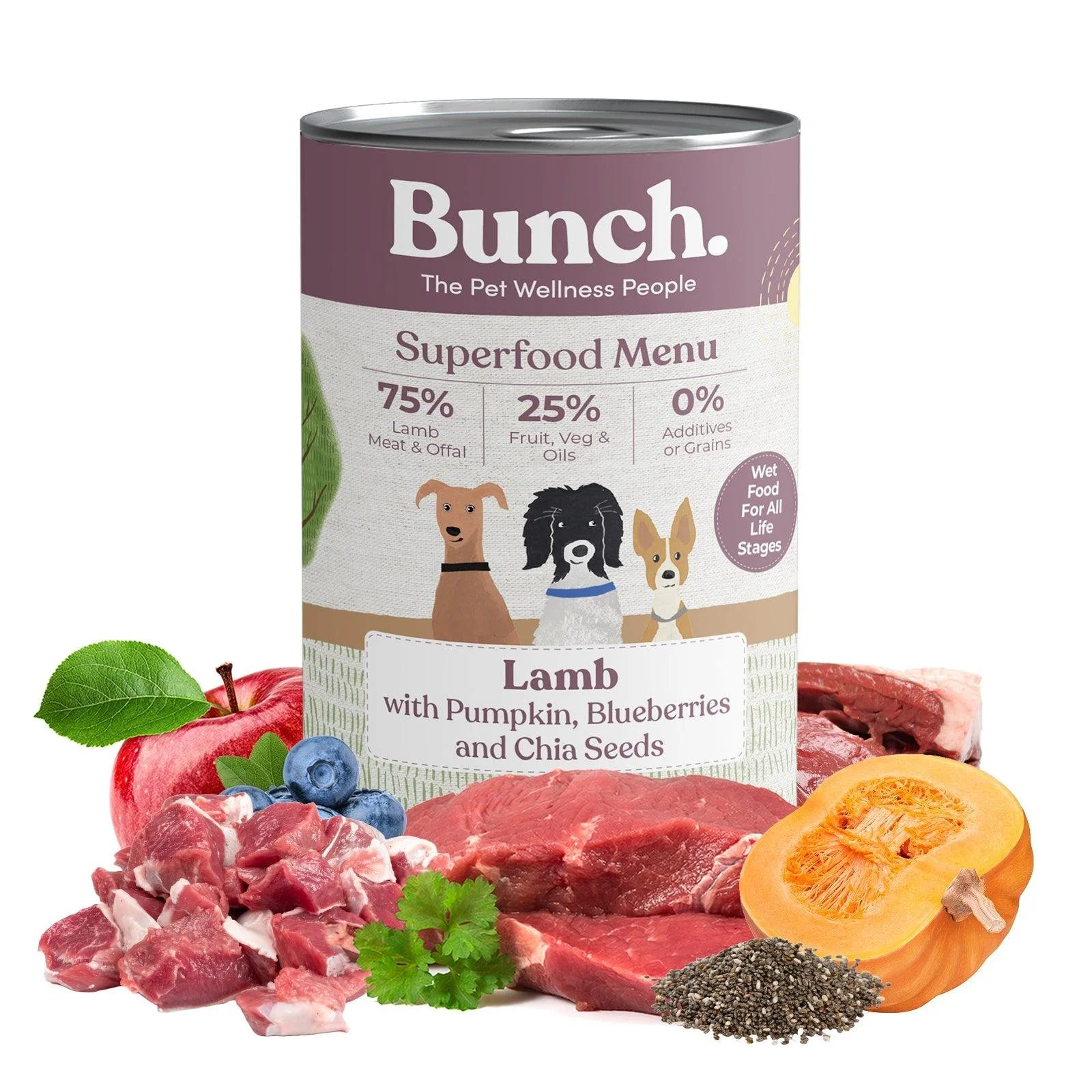 BUNCH - Menu humide AGNEAU