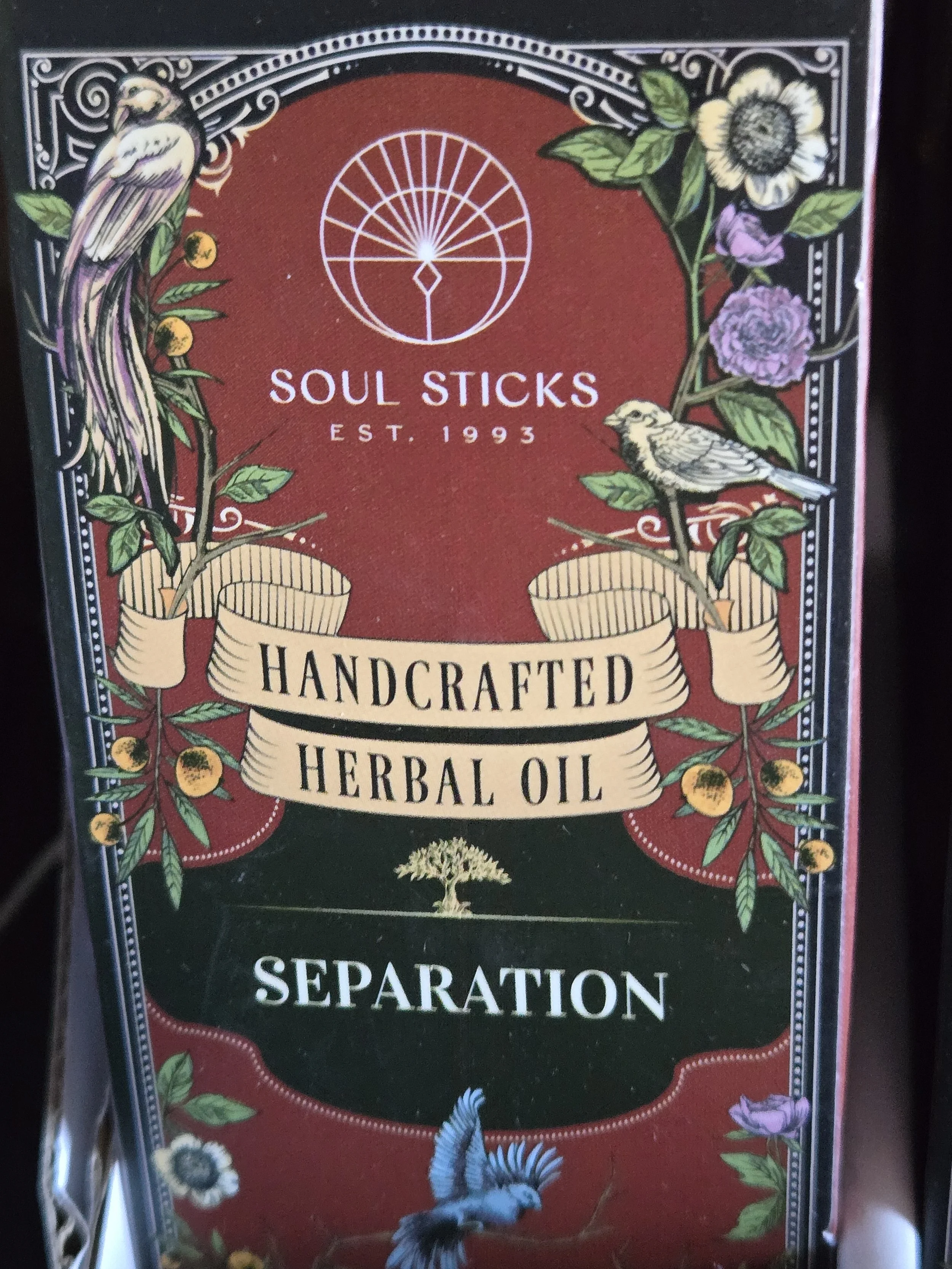 Soul Sticks Separation Oil