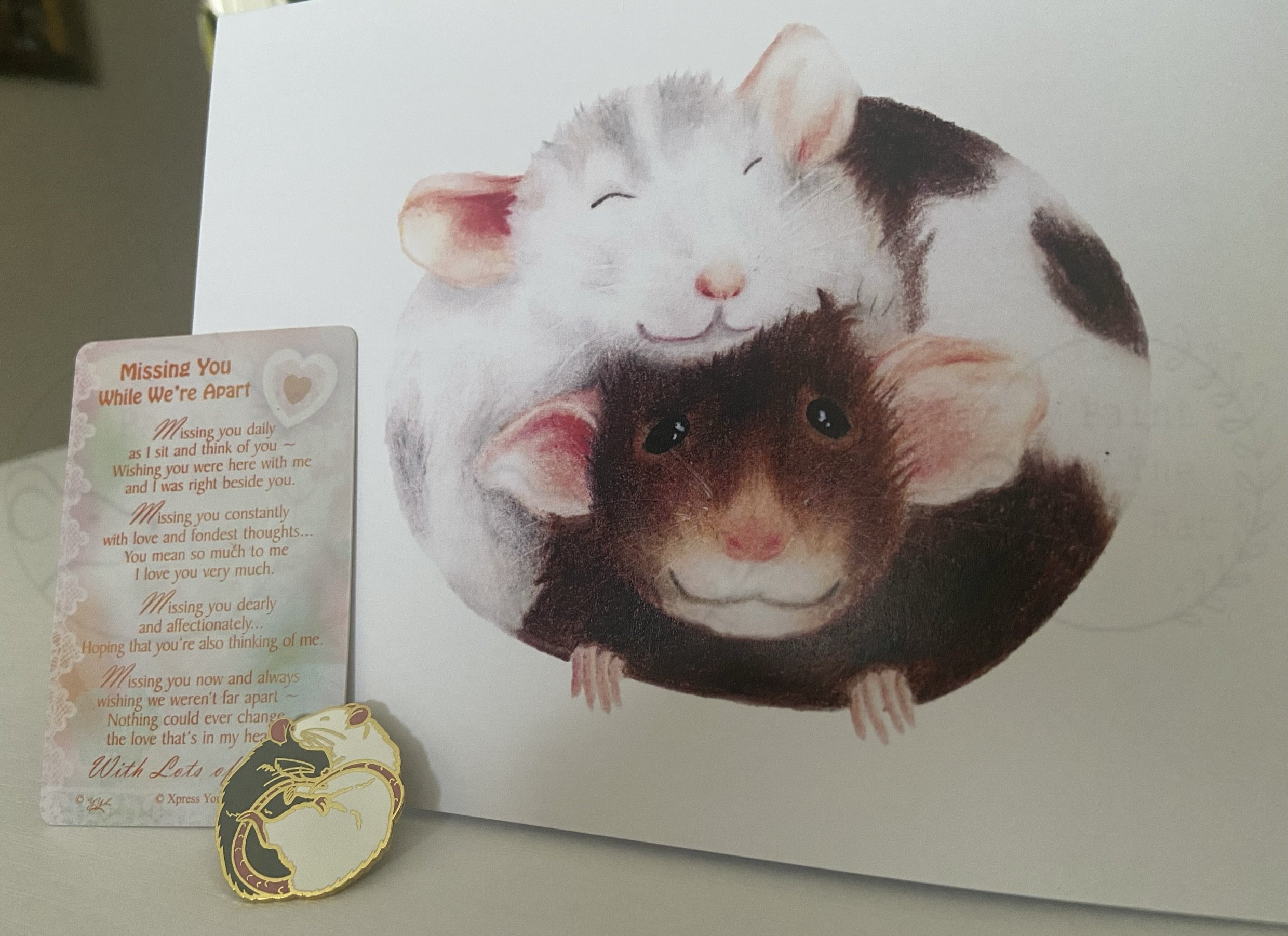 Cuddling Rattie Friends