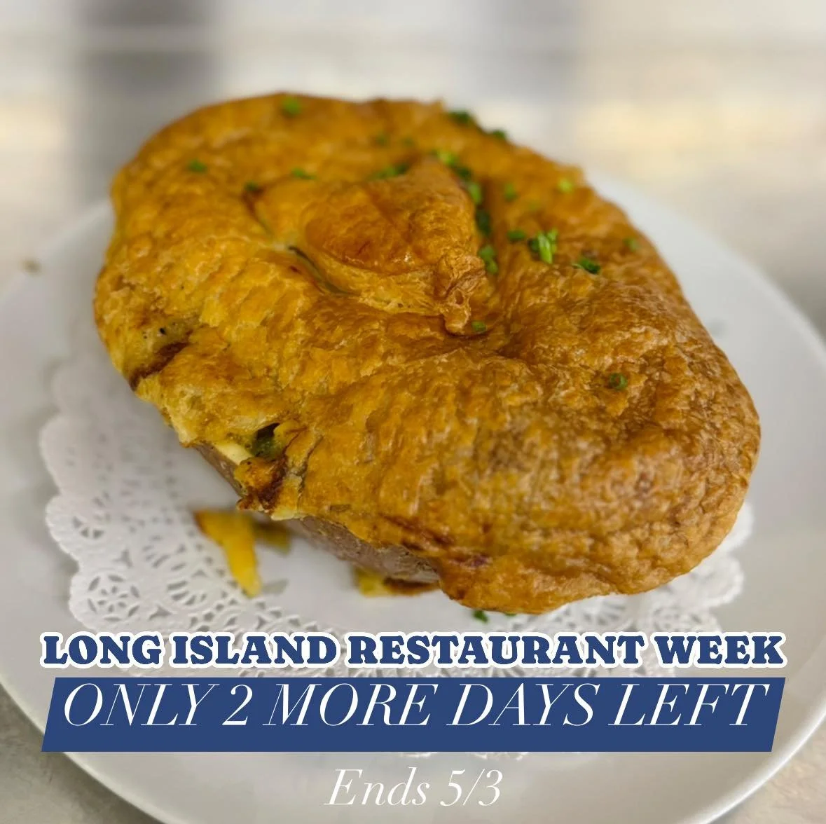 ONLY 2 more days left of #longislandrestaurantweek Don&rsquo;t miss it! 🍽️ Prix Fixe menu is available for both lunch and dinner!
