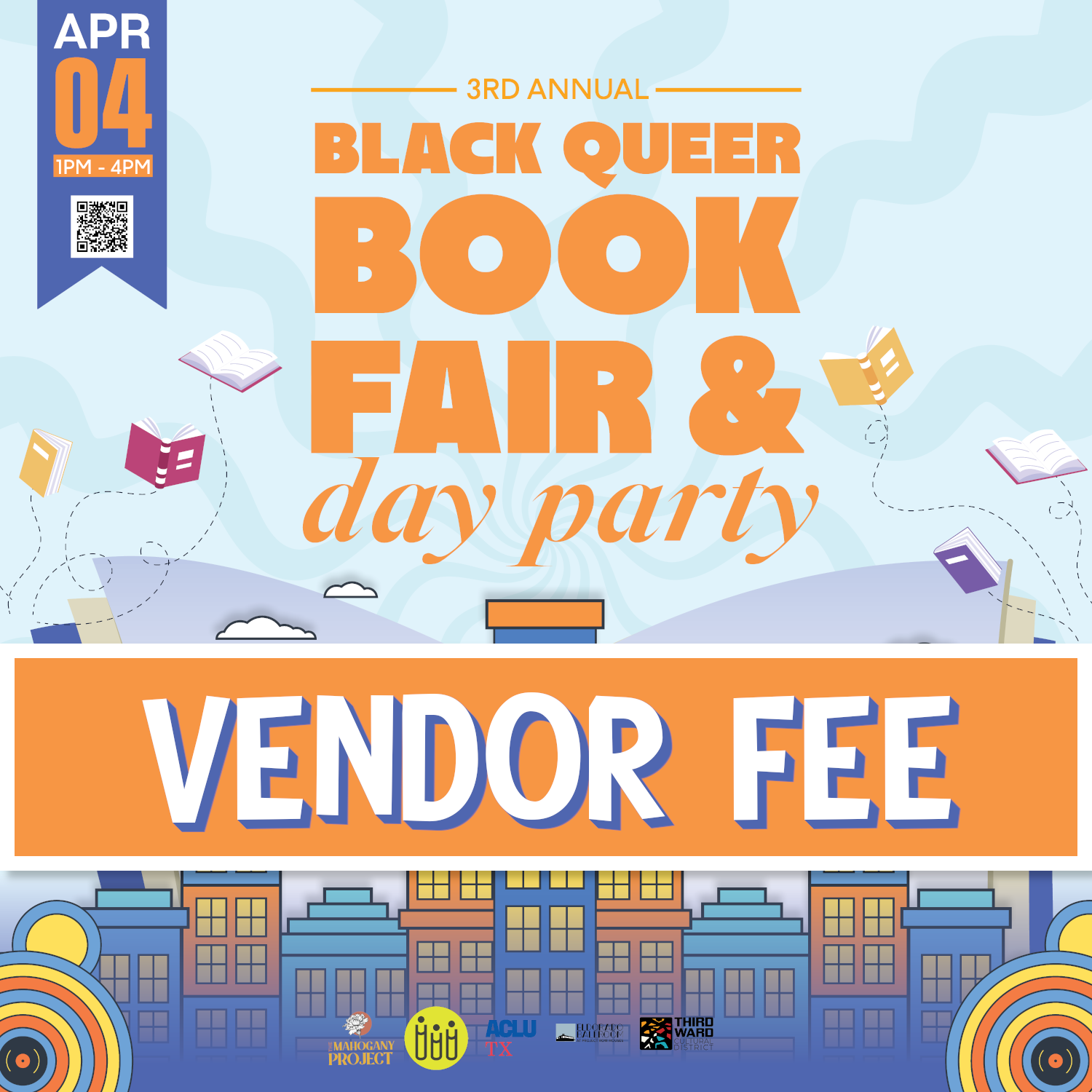 Black Queer Book Fair 2026 Vendor Fee