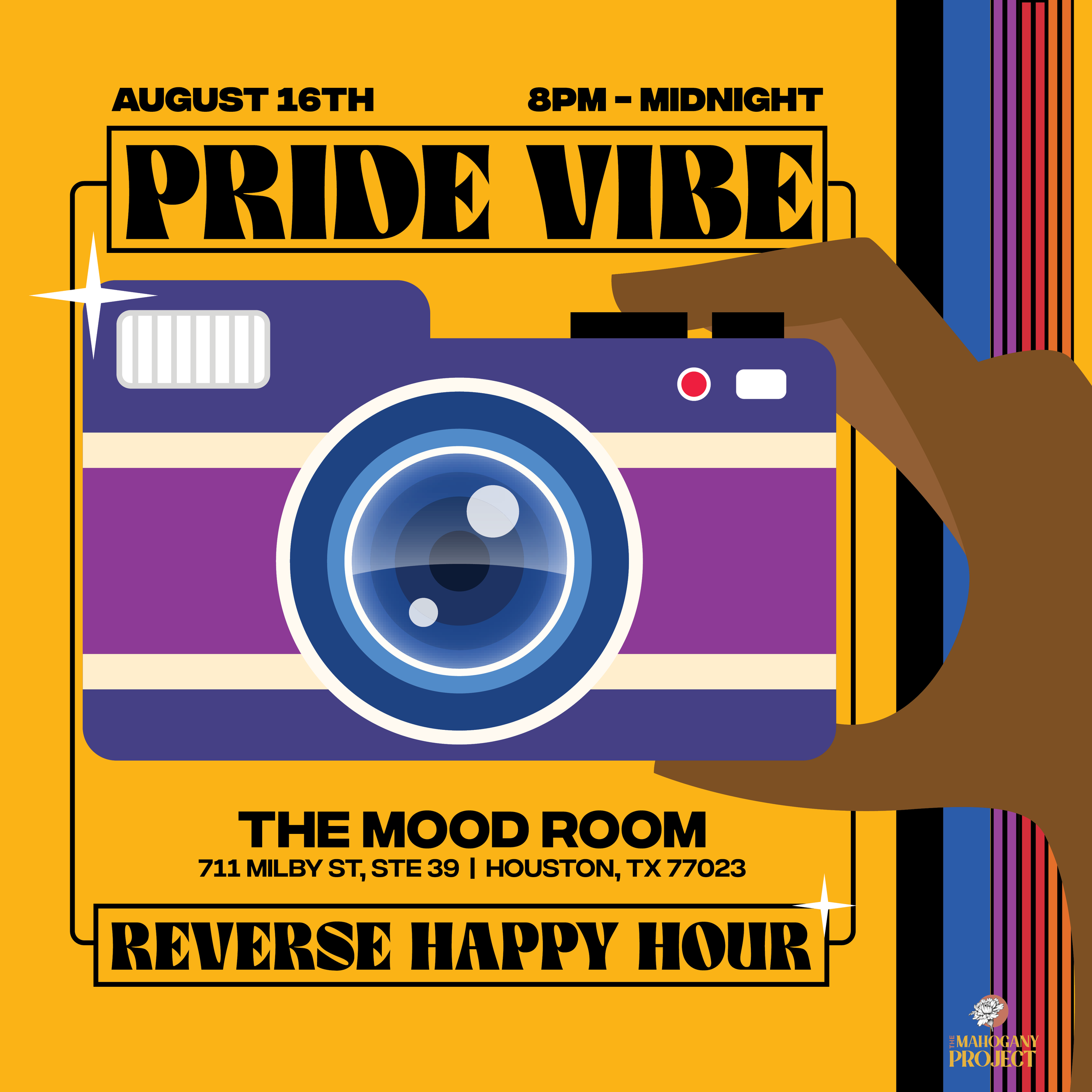 Pride Vibes: Reverse Happy Hour