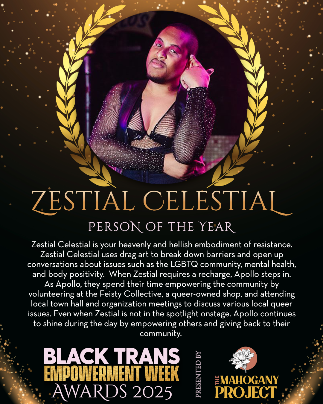 2025 Person of the Year: Zestial Celestial