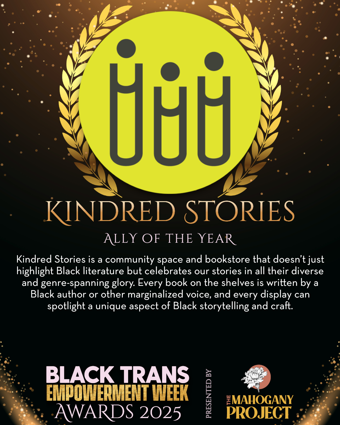 2025 Ally of the Year: Kindred Stories