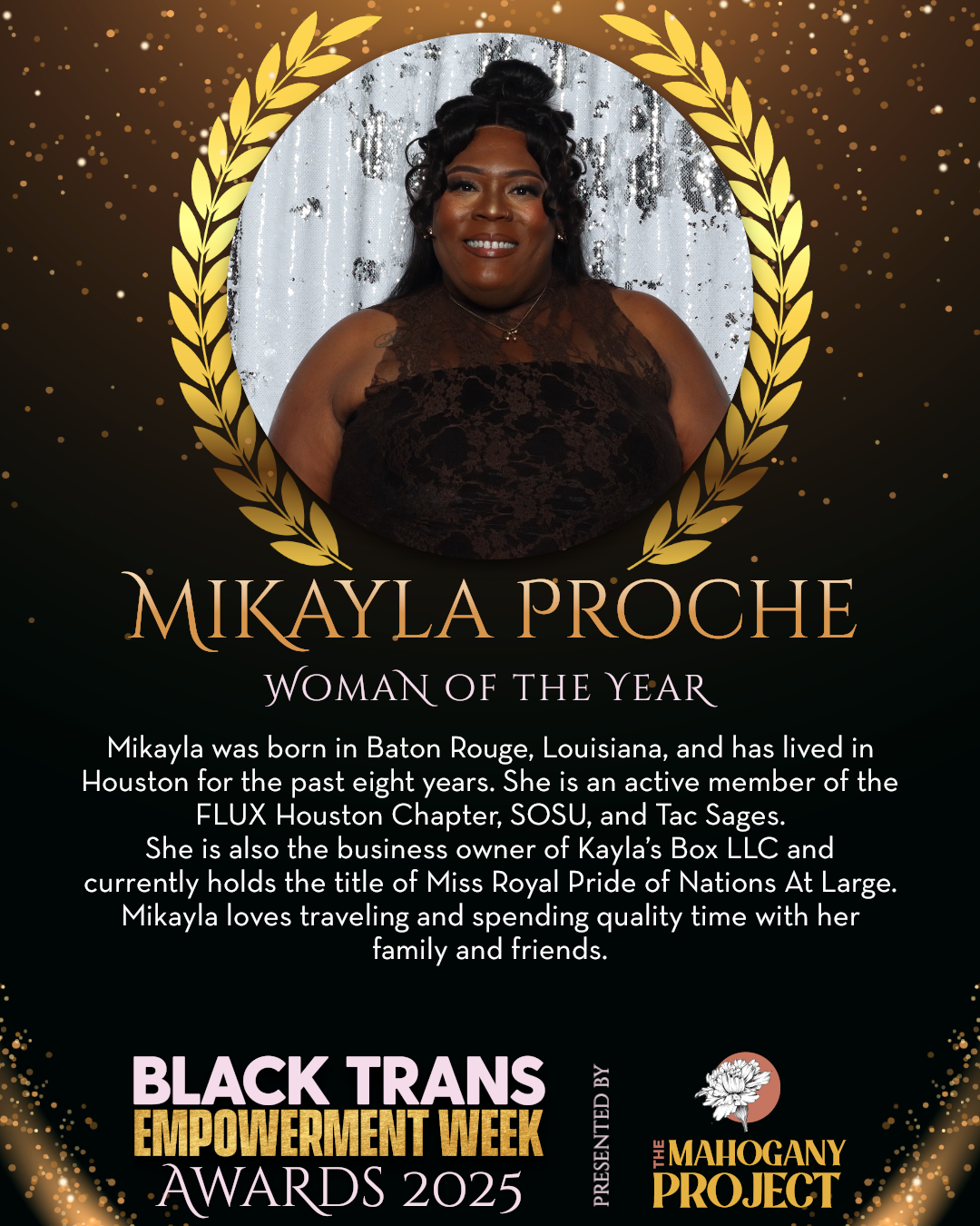 2025 Woman of the Year: Mikayla Proche