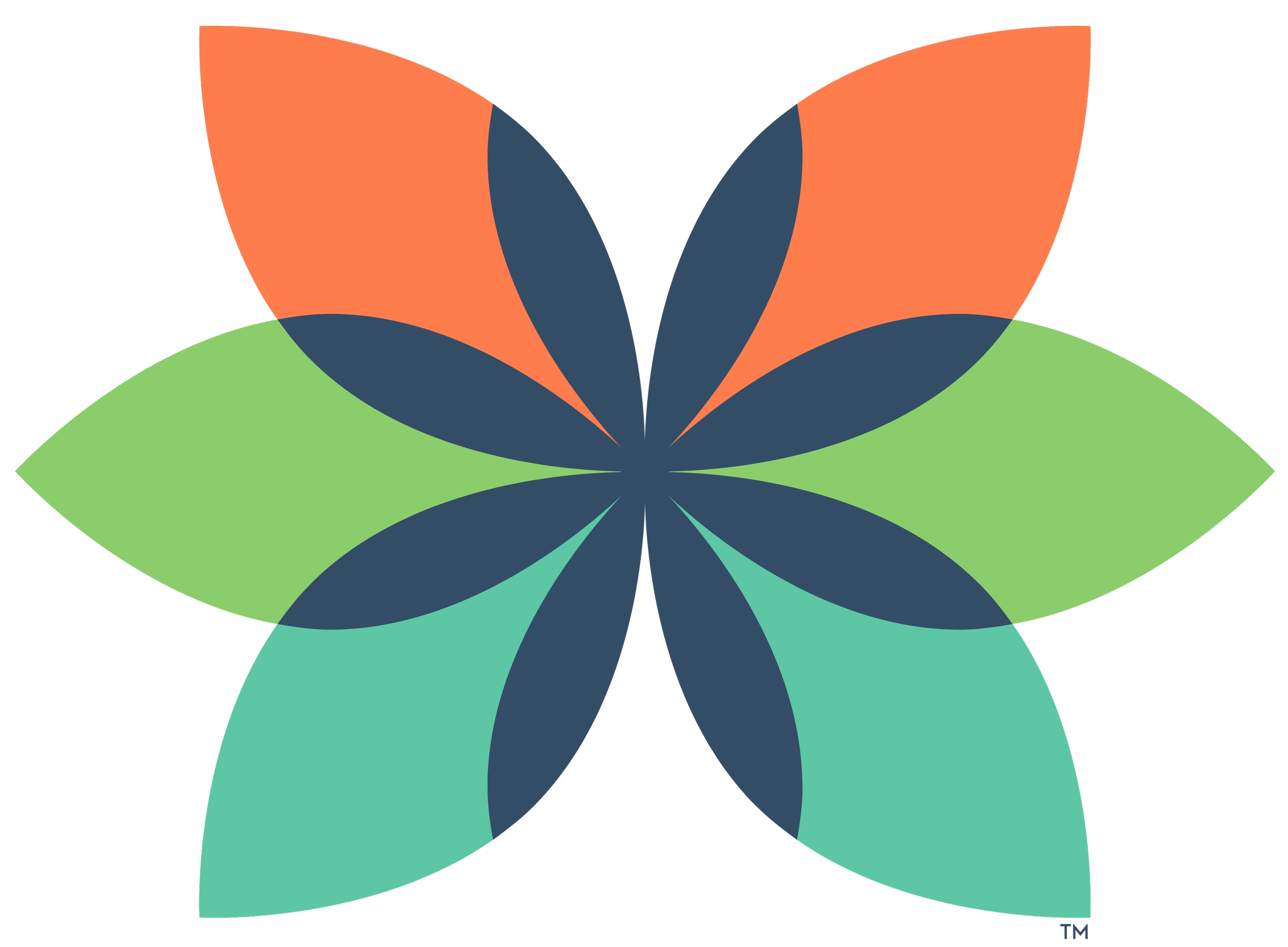 Growth Jeannie icon butterfly logo
