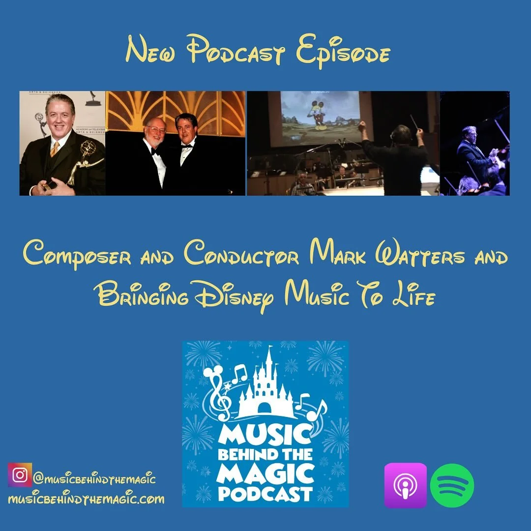 New episode is out! Thanks to the incredible Mark Watters for sharing his stories about composing for @disney, working on TWO Olympics, and conducting with John Williams! Please check out the Soundtrax conference at @eastman.school at soundtrax.org a