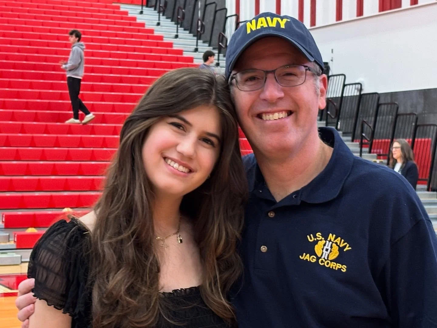 A wonderful Veterans Day assembly today with @hi_my_name_is_hannah1 

#usnavy @usnavy #veteransday