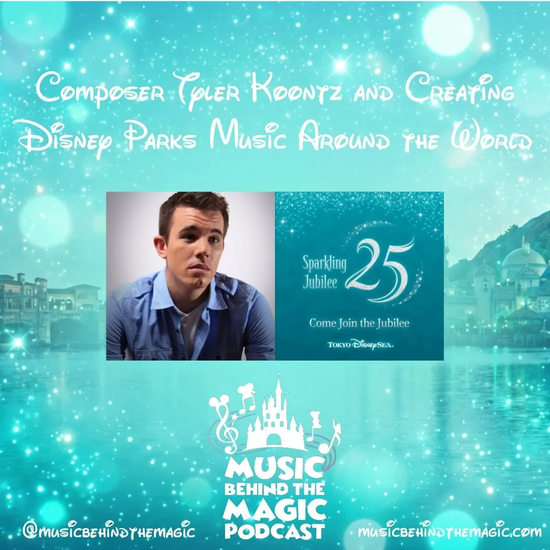 It was so great chatting with Tyler Koontz (@trkstudios ) to discuss his incredible work at Disney Parks around the world as well as his new song &ldquo;Come Join the Jubilee,&rdquo; which is the theme song for Tokyo DisneySea&rsquo;s 25th Sparkling 