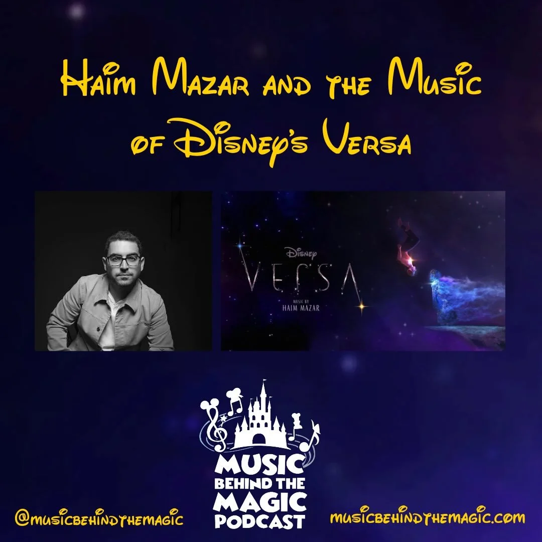 Our latest episode features our friend @haimmazarmusic as he discusses his process for composing the music for the incredible, poignant, emotional, and deeply personal Disney short film Versa. He also discusses his work on Tapestry of Happiness at @d