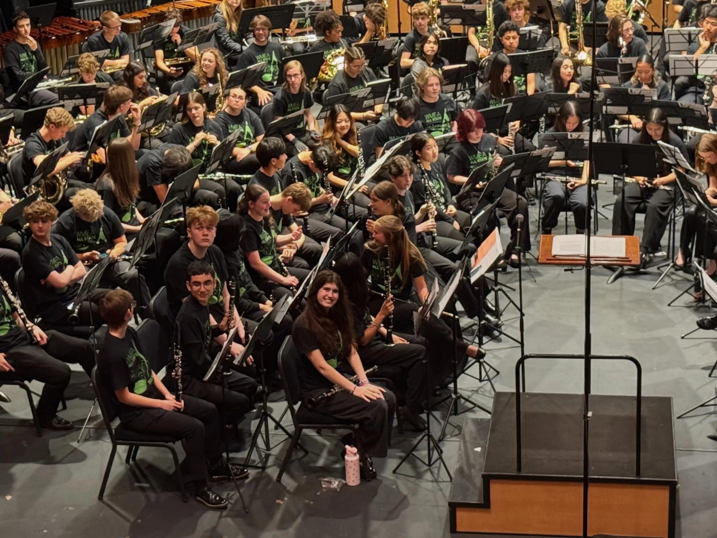 Such a proud dad day today as Hannah was Principal Clarinetist for the Washington All-State Concert Band 🎼 🎵 

@hi_my_name_is_hannah1