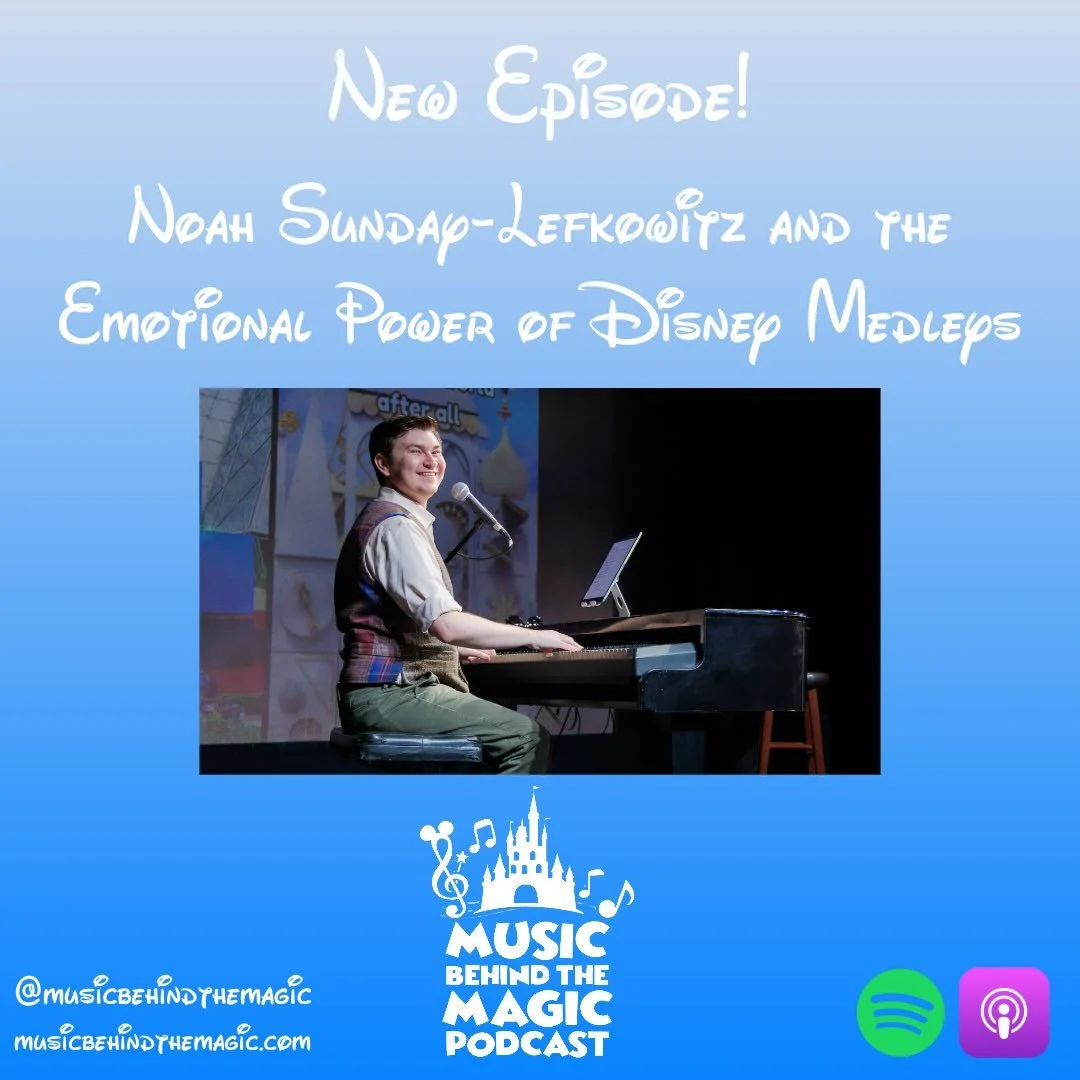On our latest episode, we are joined by &ldquo;the medley guy&rdquo; himself, @noahsundaylefkowitz to discuss his ability to create Disney-related music that deeply and emotionally resonates with audiences. Please check out Noah&rsquo;s amazing music