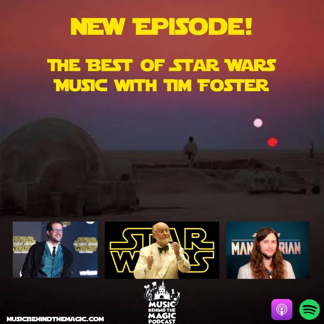 With all the @starwars news, releases, and events over the past month, it was the perfect time to come up with an episode discussing the &ldquo;best of&rdquo; Star Wars music with Tim Foster from @celebrationsmag. What are your favorite songs/themes?