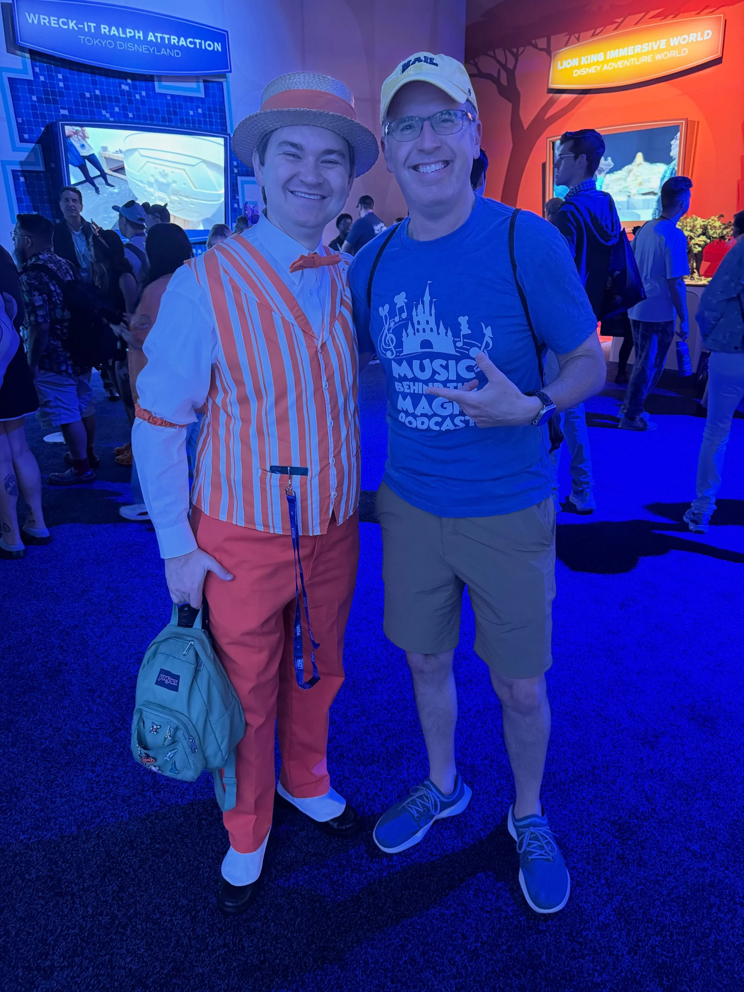 It was so great to meet our guest and friend @noahsundaylefkowitz in person at @disneyd23! Please check out his amazing medleys and original songs online.

@disneyland @disneymusic #disneymusic #disney #d23