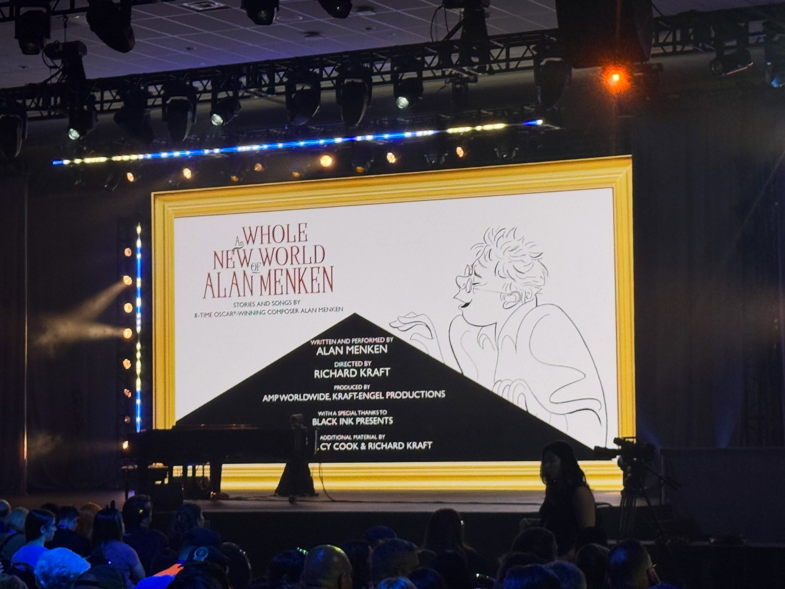 As a @disneymusic fan, I could not have asked for a more incredible show, watching the legendary @alanmenken perform his catalogue of iconic songs while sharing the stories behind them. Thank you @disneyd23 and @kraftlandchronicles for a once-in-a-li