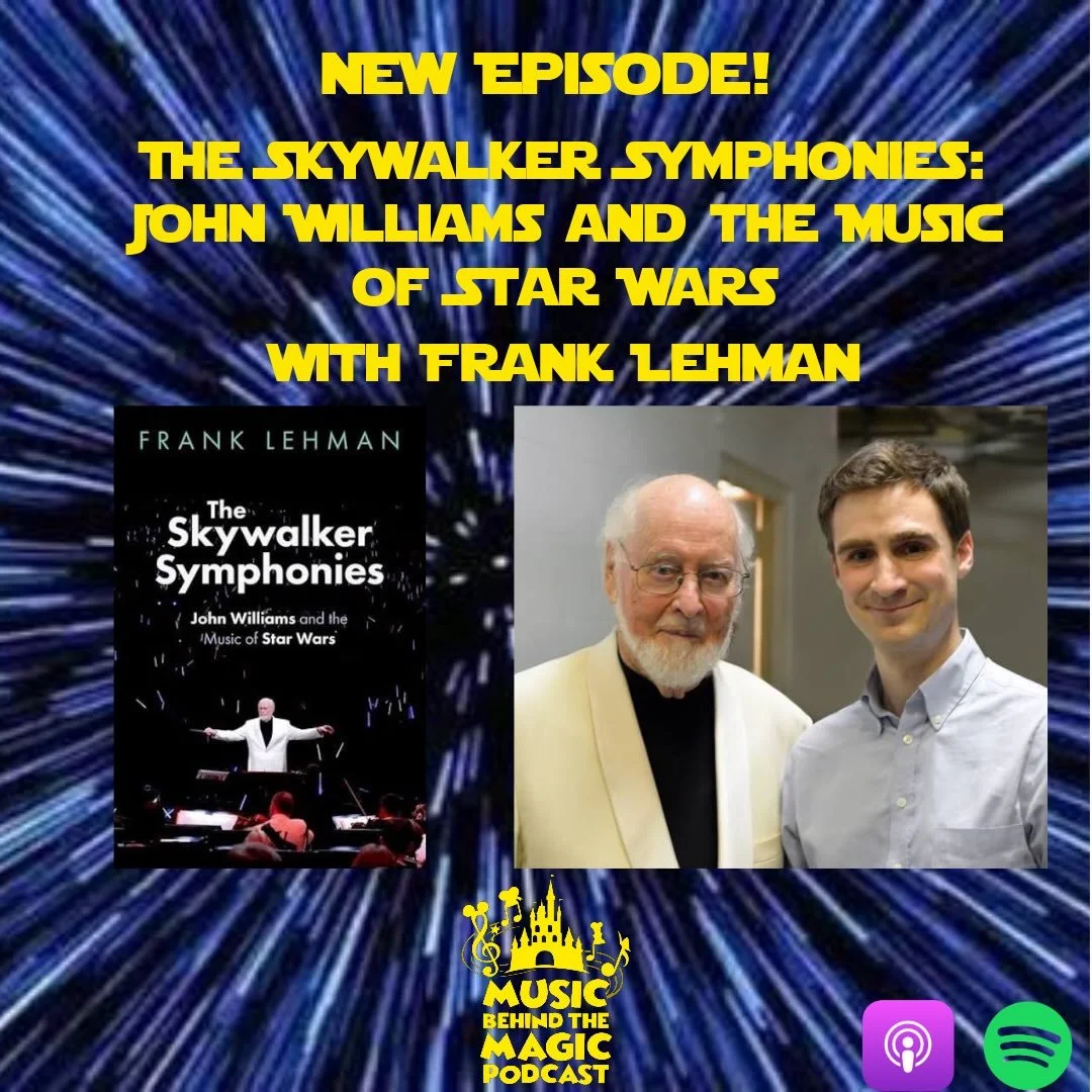 On our latest episode, we are joined by Professor Frank Lehman from @tuftsuniversity to discuss his latest book, &ldquo;The Skywalker Symphonies: John Williams and the Music of Star Wars&rdquo; from @oxunipress. We talk about the scope, impact, and e