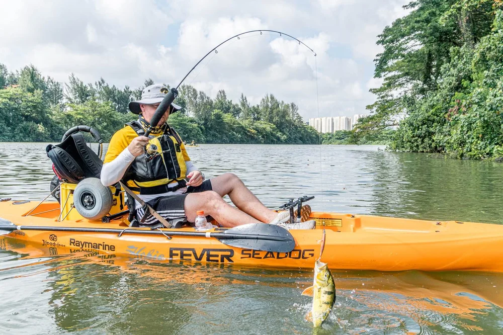 Freshwater Kayak Fishing at Punggol Reservoir — Fever Kayak Fishing