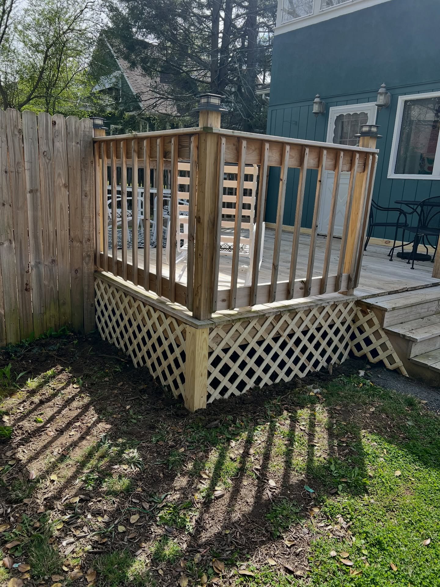 Had a blast today adding trim and lattes in Erwin. #woodworking #handyman #erwintn