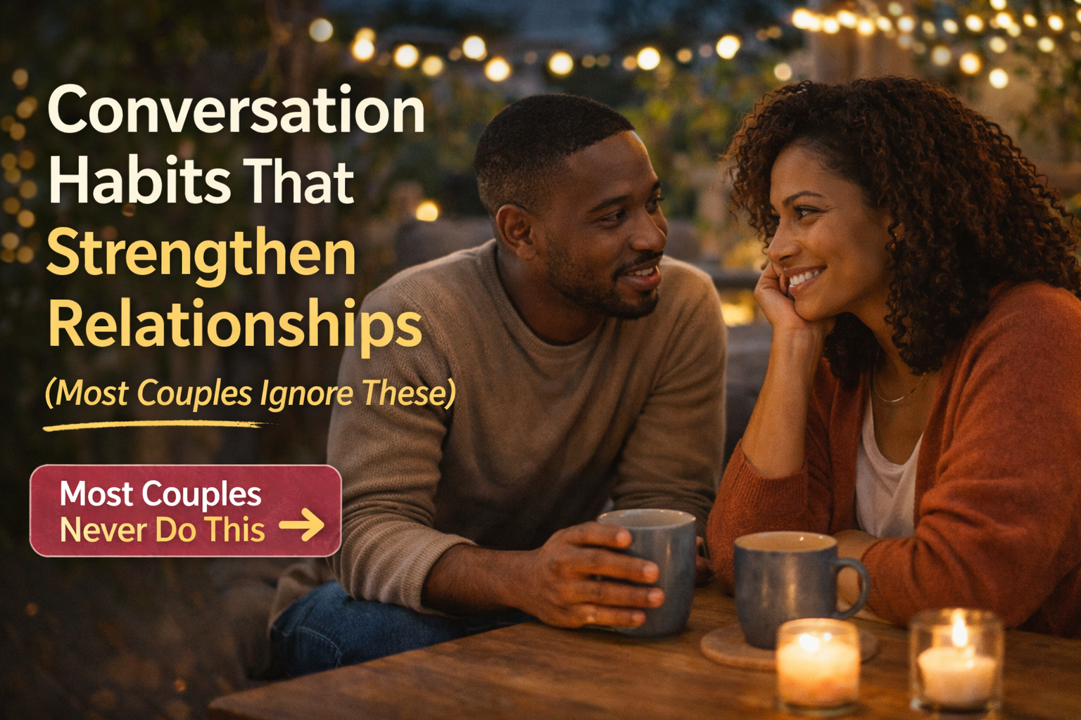 Conversation Habits That Strengthen Relationships