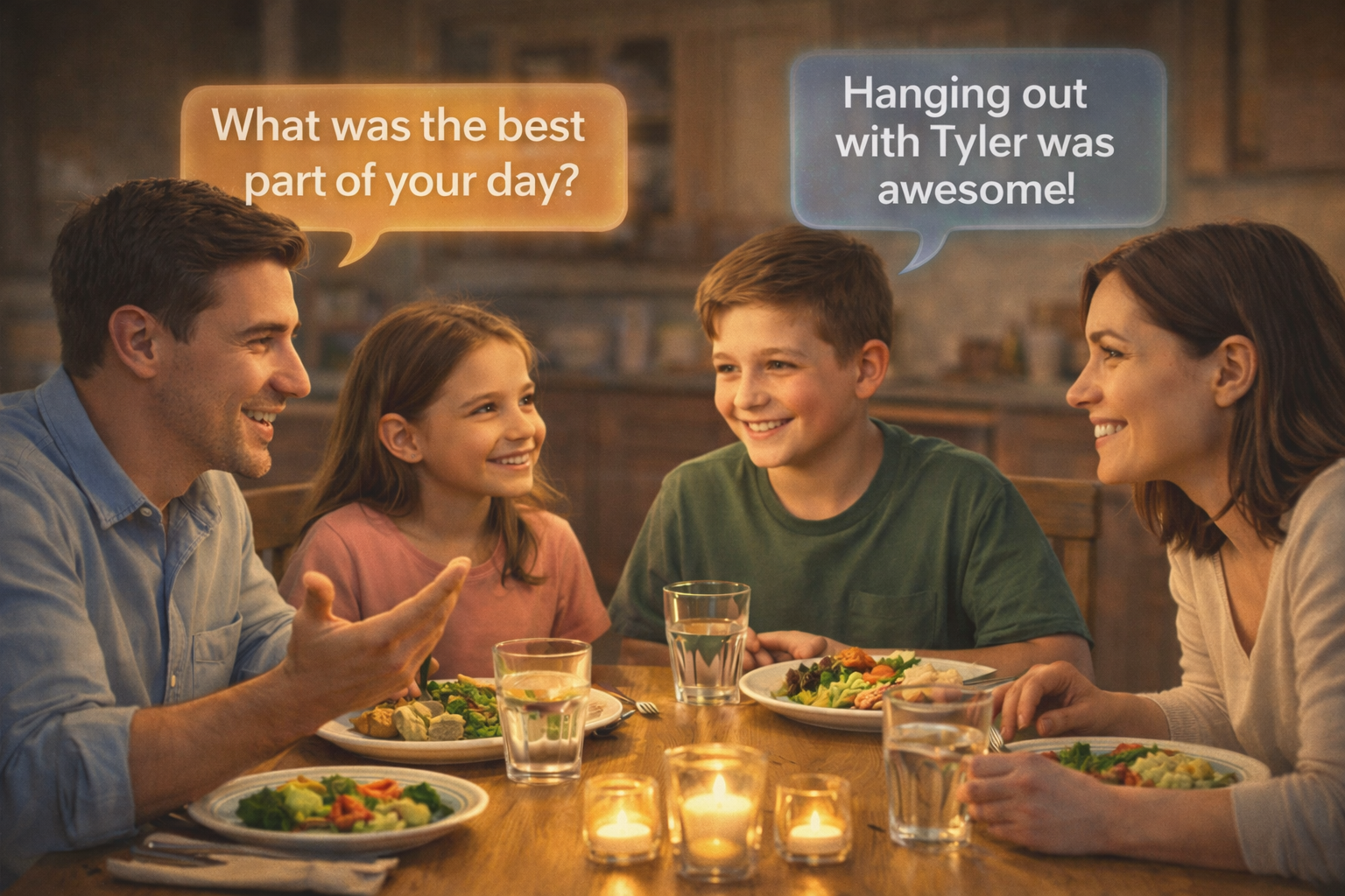 Dinner Conversation Starters That Spark Real Family Dialogue