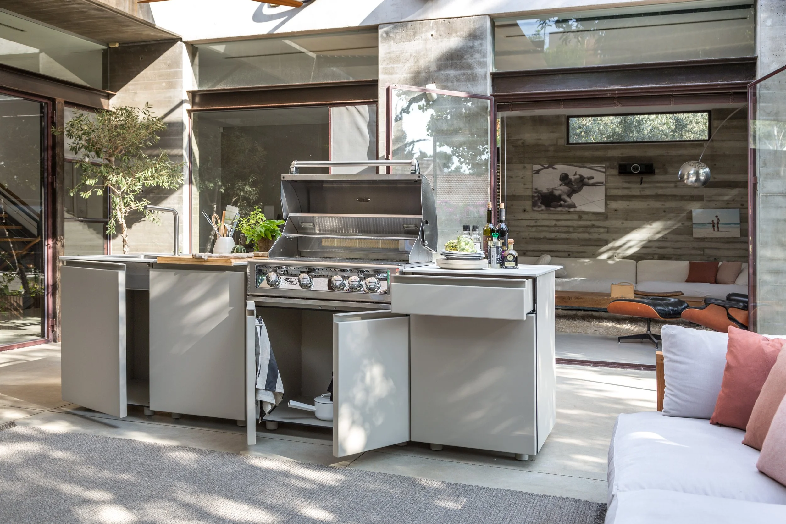 Capocuoco Unica Collection Outdoor Kitchen Cabinets
