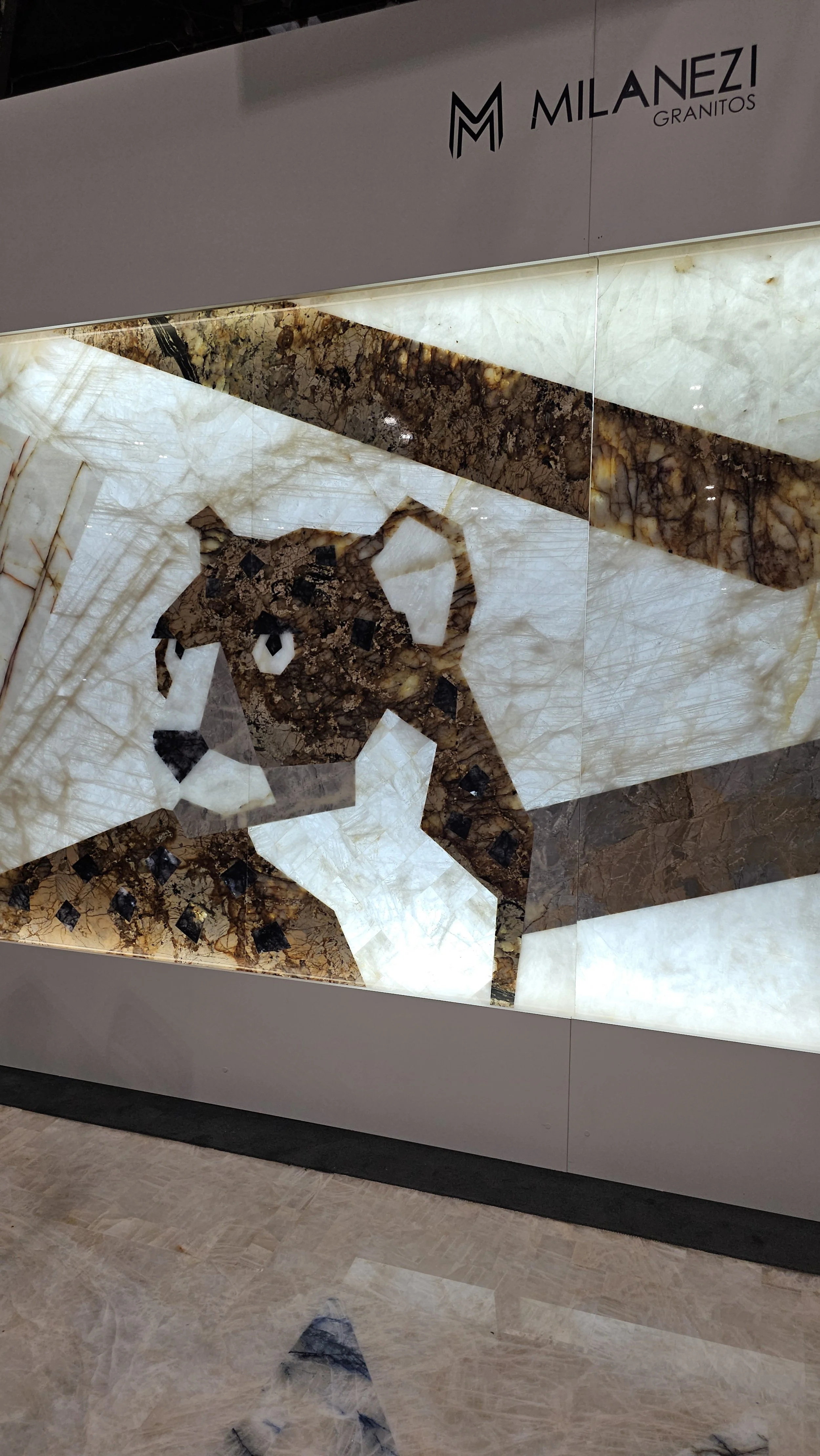 Natural Stone both at coverings from Milanezi 