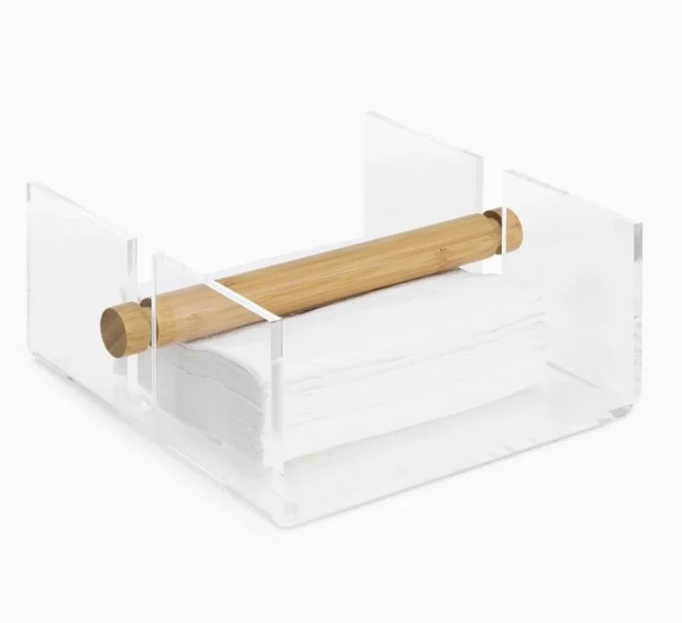 Luxe Marble-Look Porcelain Napkin Holder by Lais Luz - Expert Insights