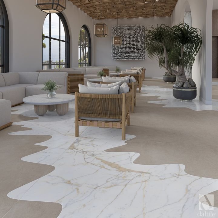 Daltile Sarasota: Sourcing Panoramic Porcelain Slabs