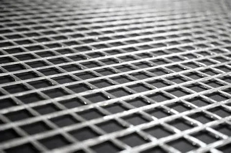 close look of Porcelain slab with Fiberglass Mesh behind.