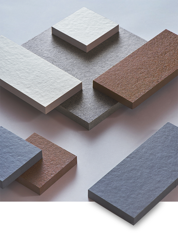 samples of materials that its sustainable and silica free.