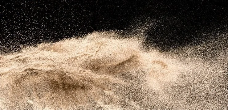 an image of a dust that is silica free.