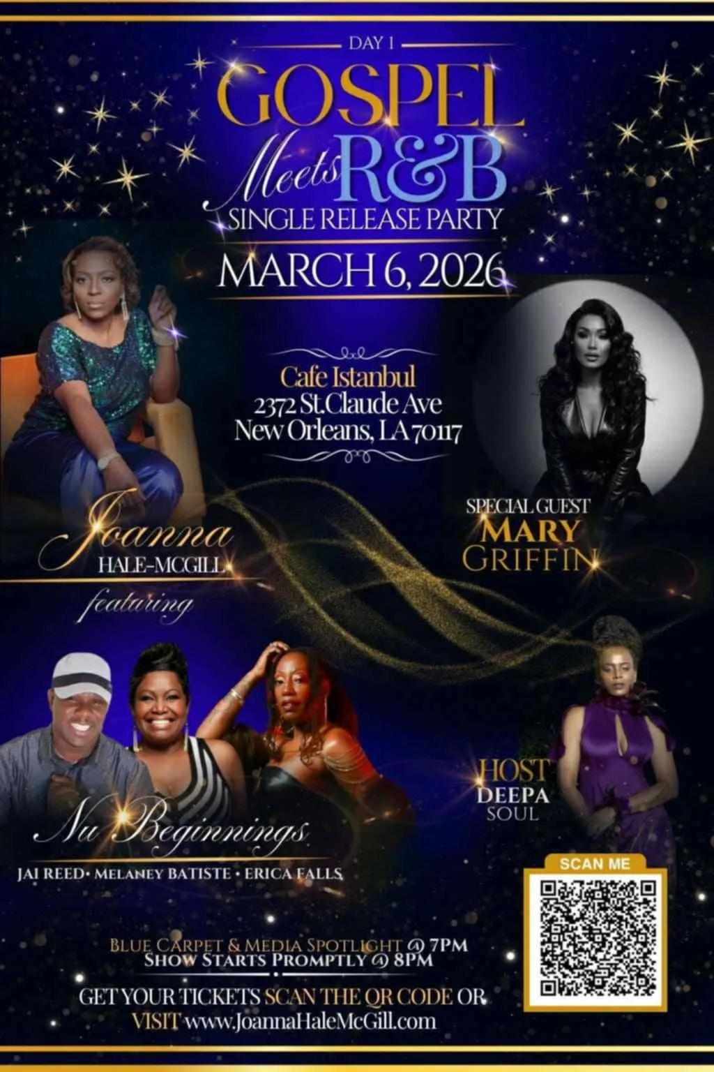 Gospel Meets R & B featuring: Mary Griffin