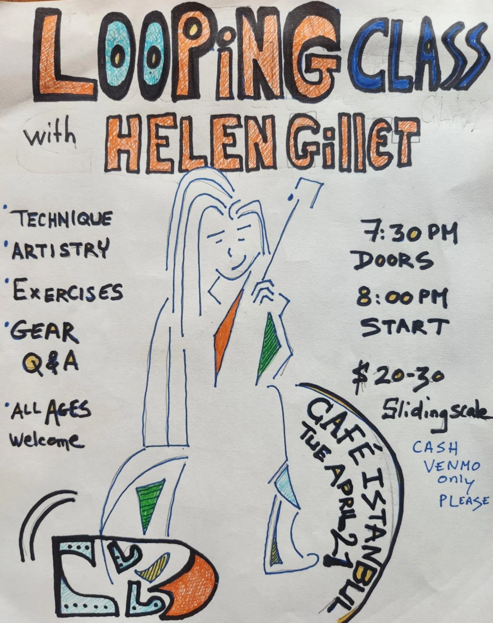 Looping Class with Helen Gillet
