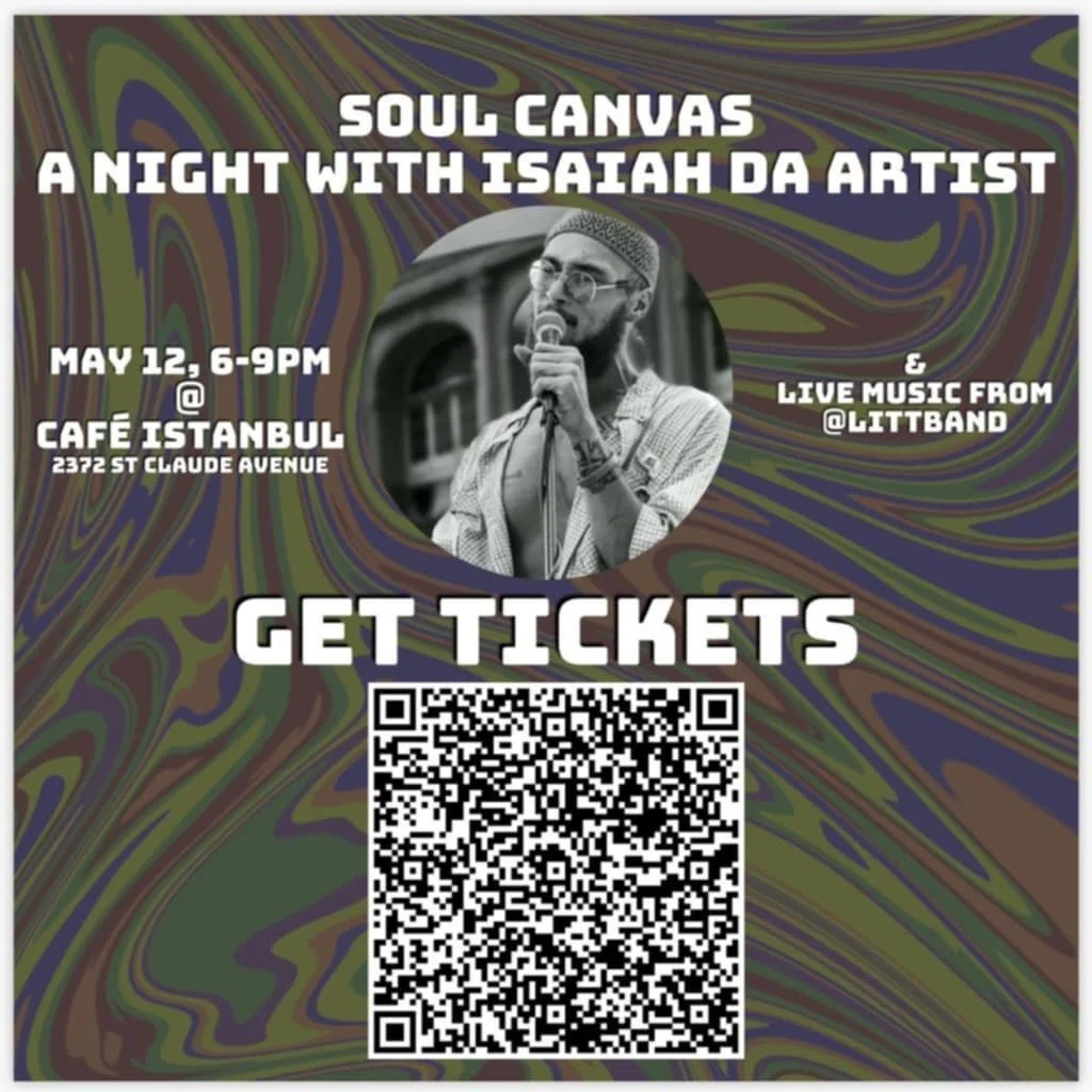 Soul Canvas A Night with  Isaiah the Artist