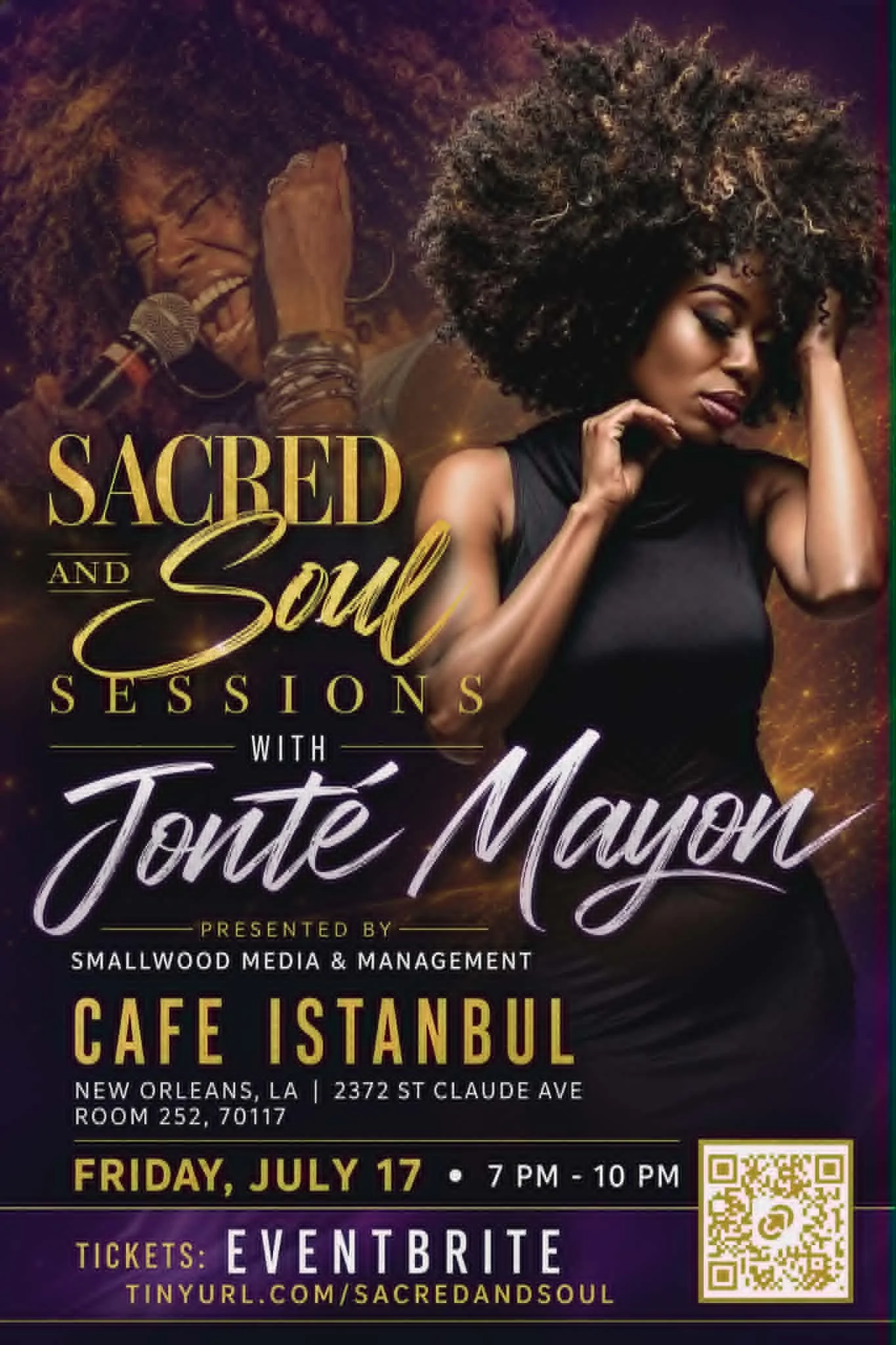 Sacred and Soul Sessions with Jonte Mayon