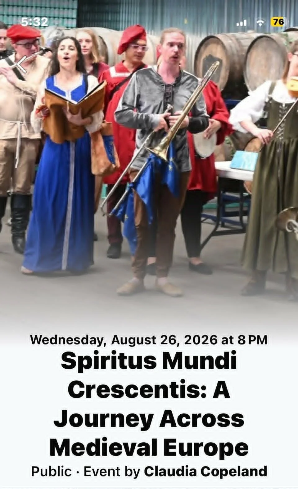 Spiritus Mundi Crescentis: A Journey Across Medieval Europe