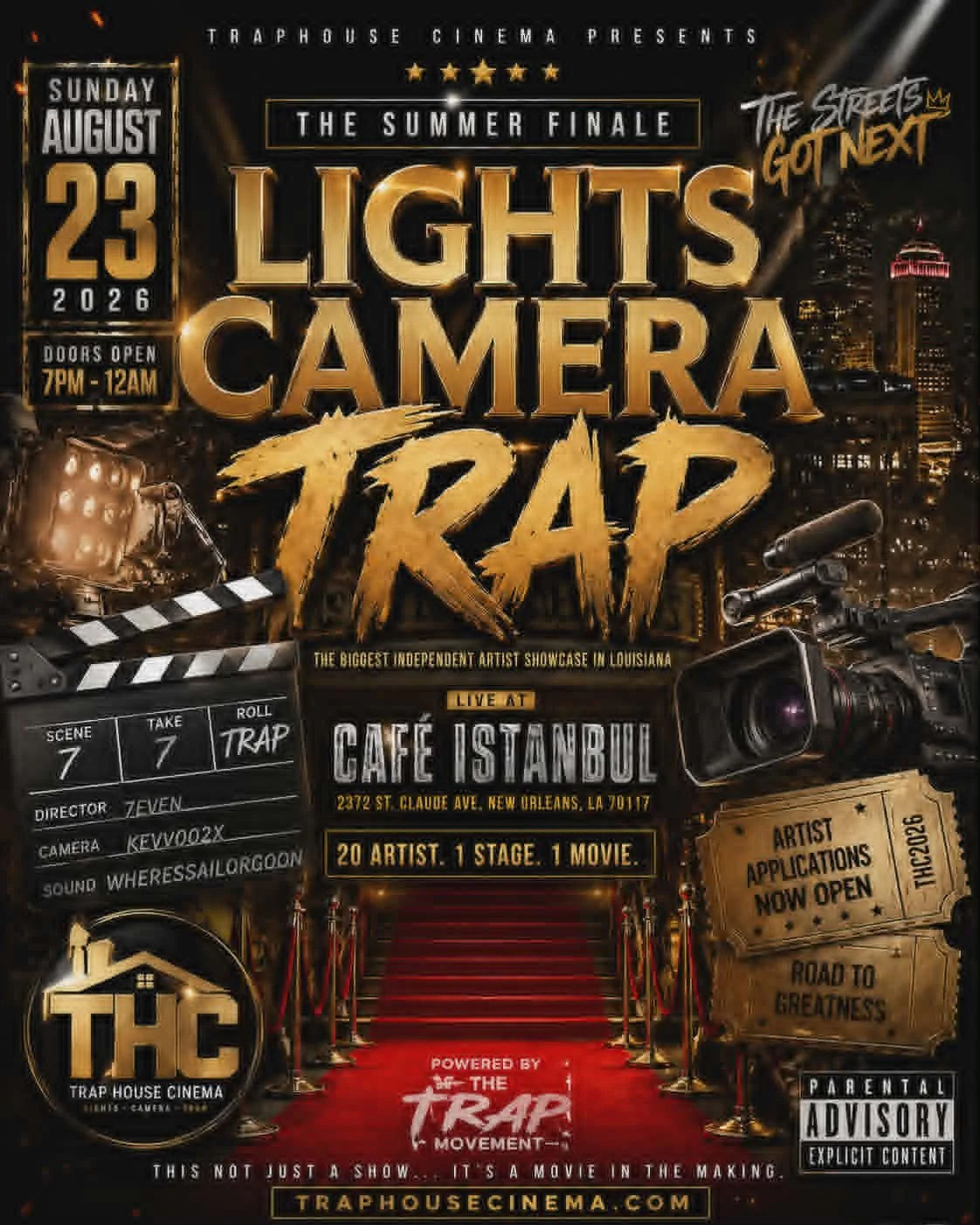 Lights, Camera, Trap