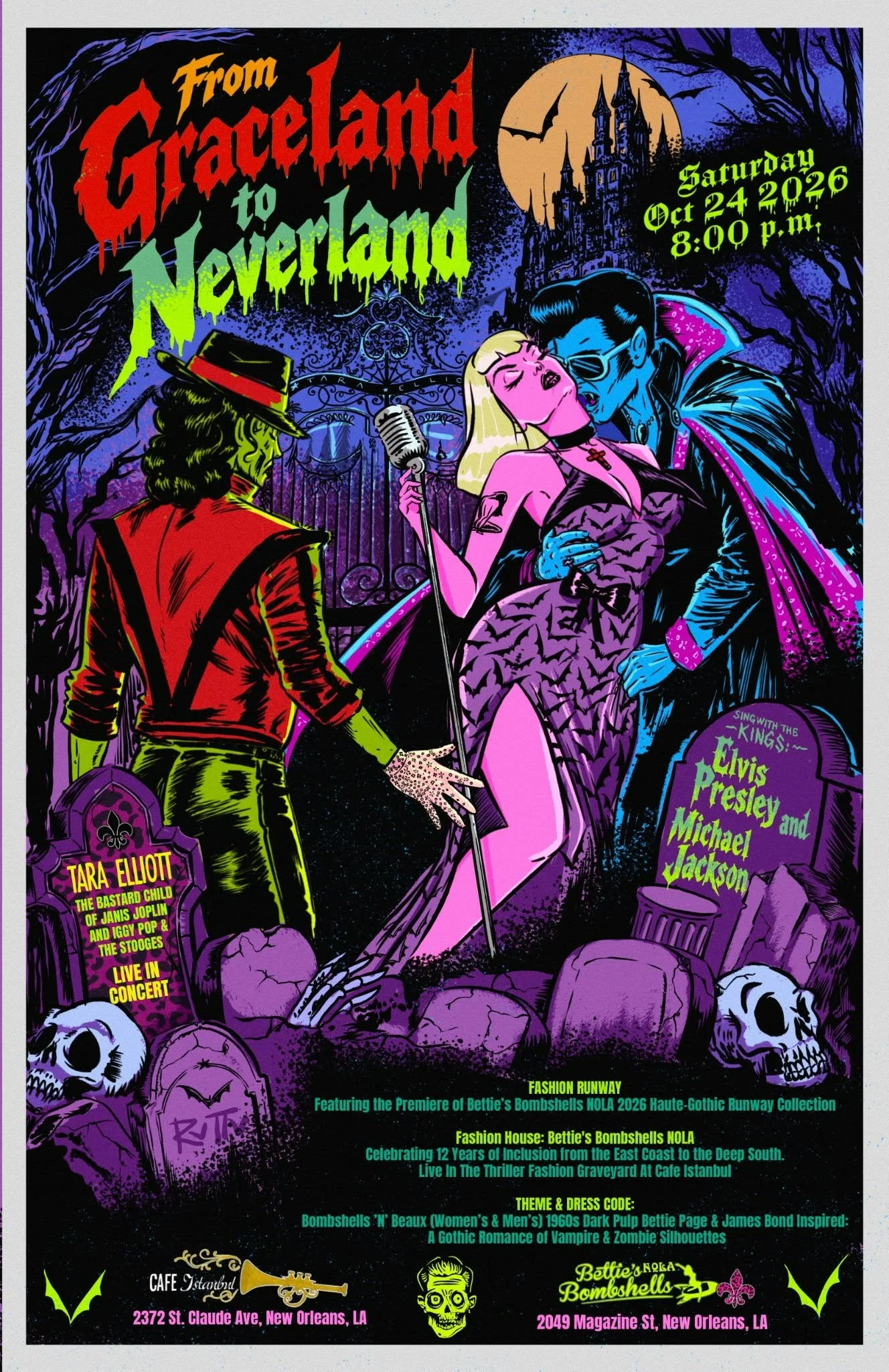 From Graceland to Neverland