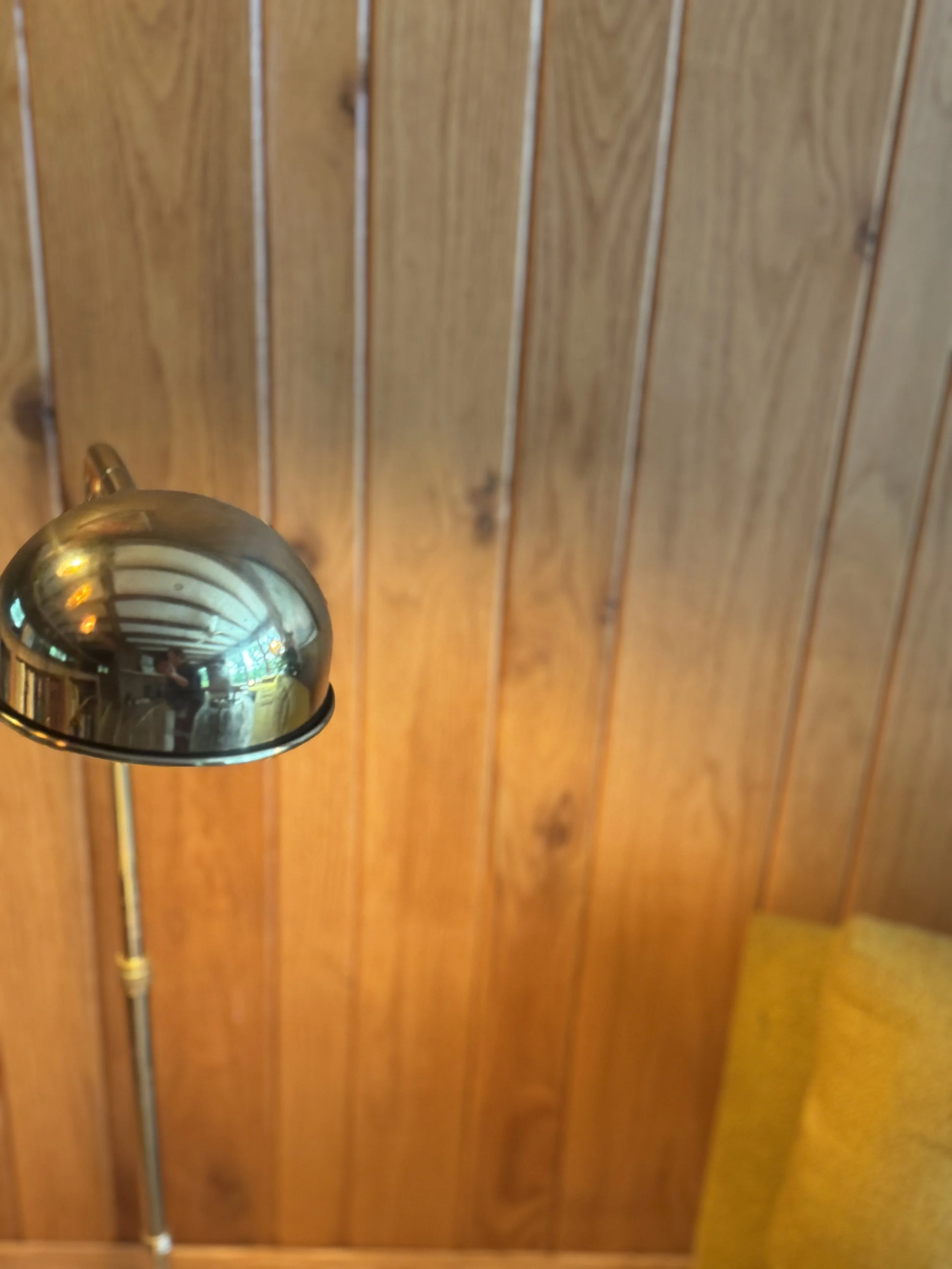 Vintage Gold Floor Lamp