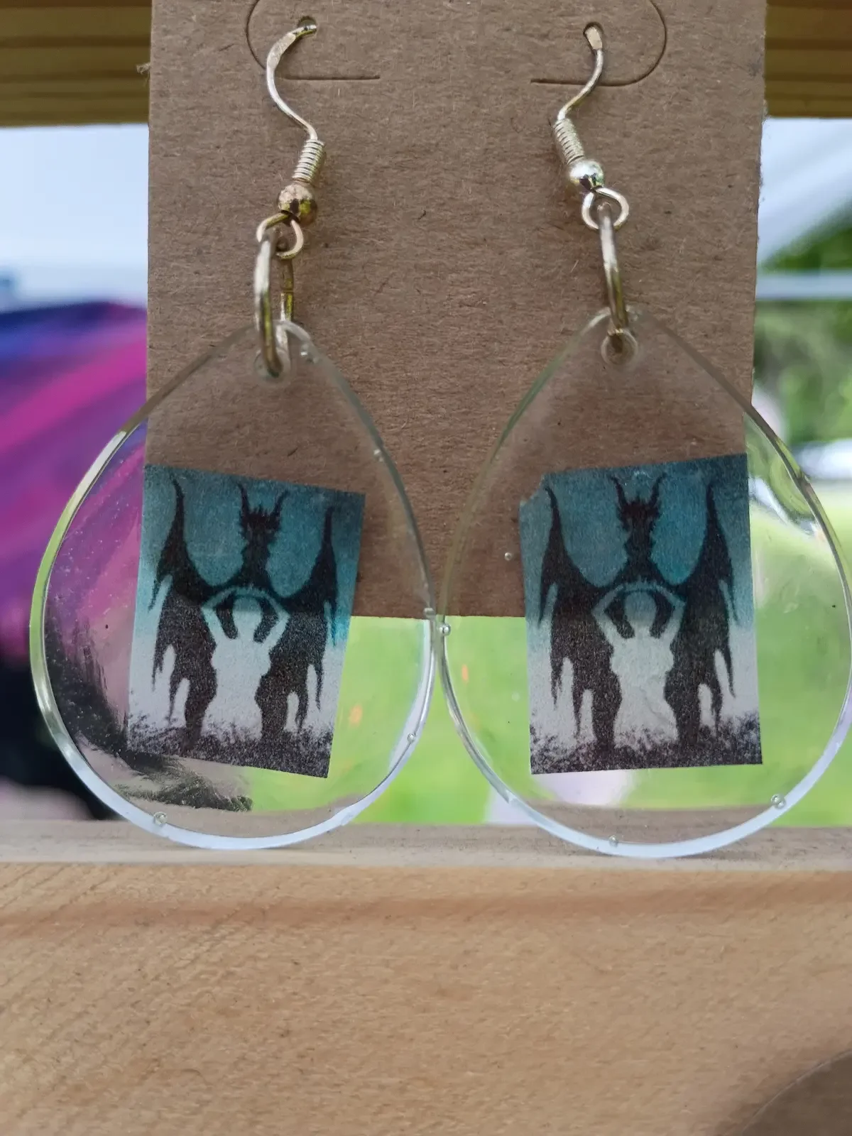 dragon queen earrings