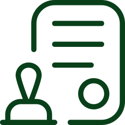Icon representing business and general mobile notary services