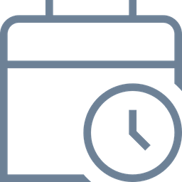 Icon representing flexible scheduling and same-day mobile notary availability
