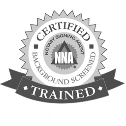 NNA annual background-screened mobile notary credential badge