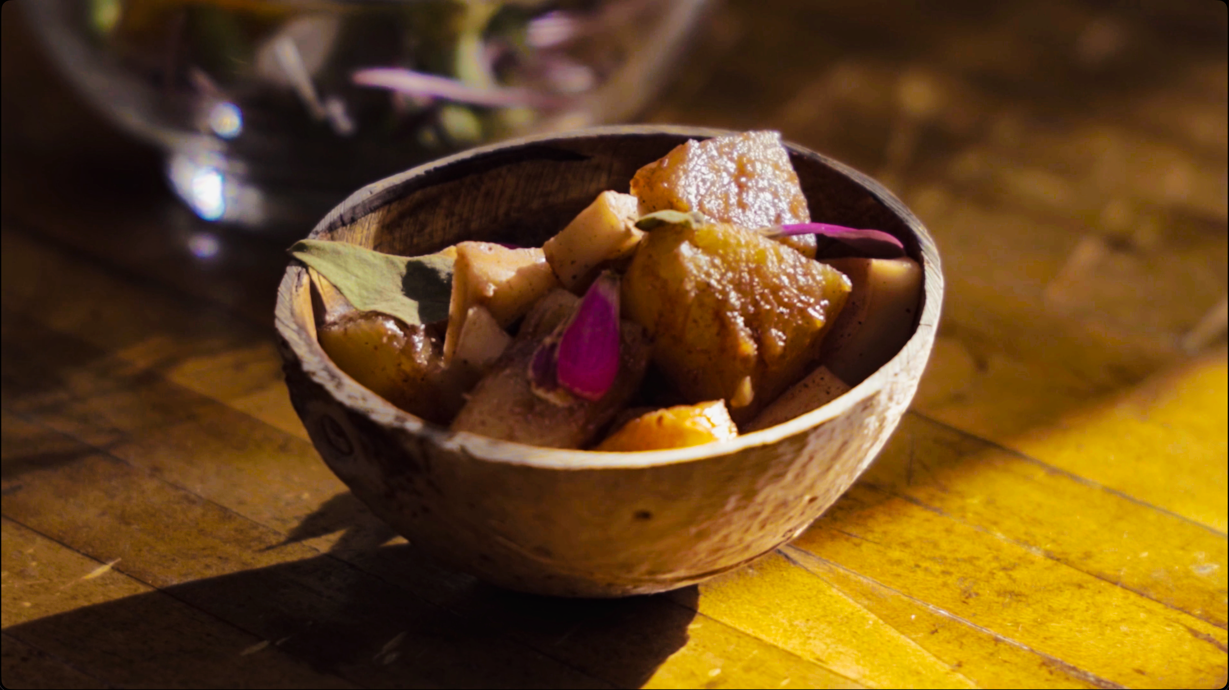 Chutney de piña y coco