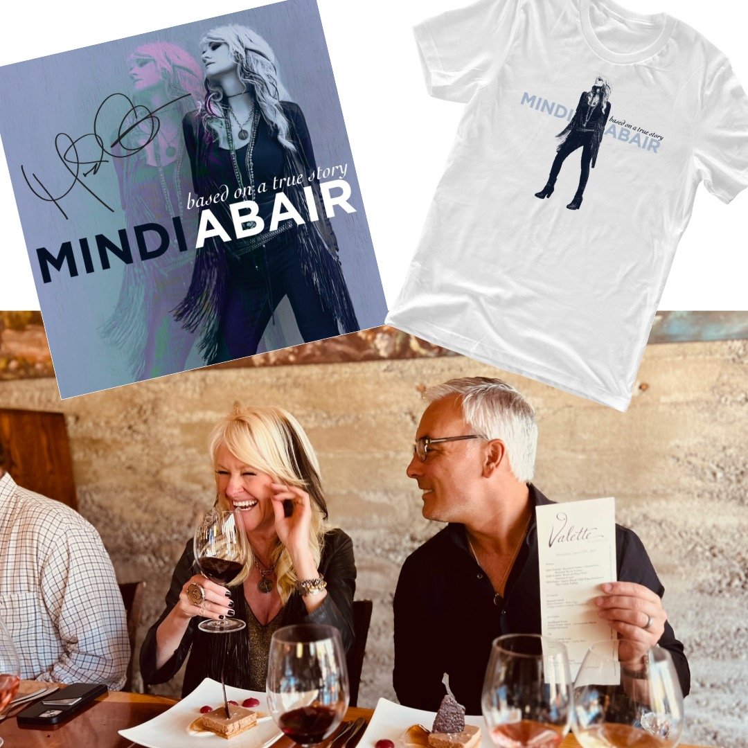 Private Dinner With Mindi and Eric Aboard the 2025 Dave Koz Cruise + One Autographed CD + 2 T-Shirts