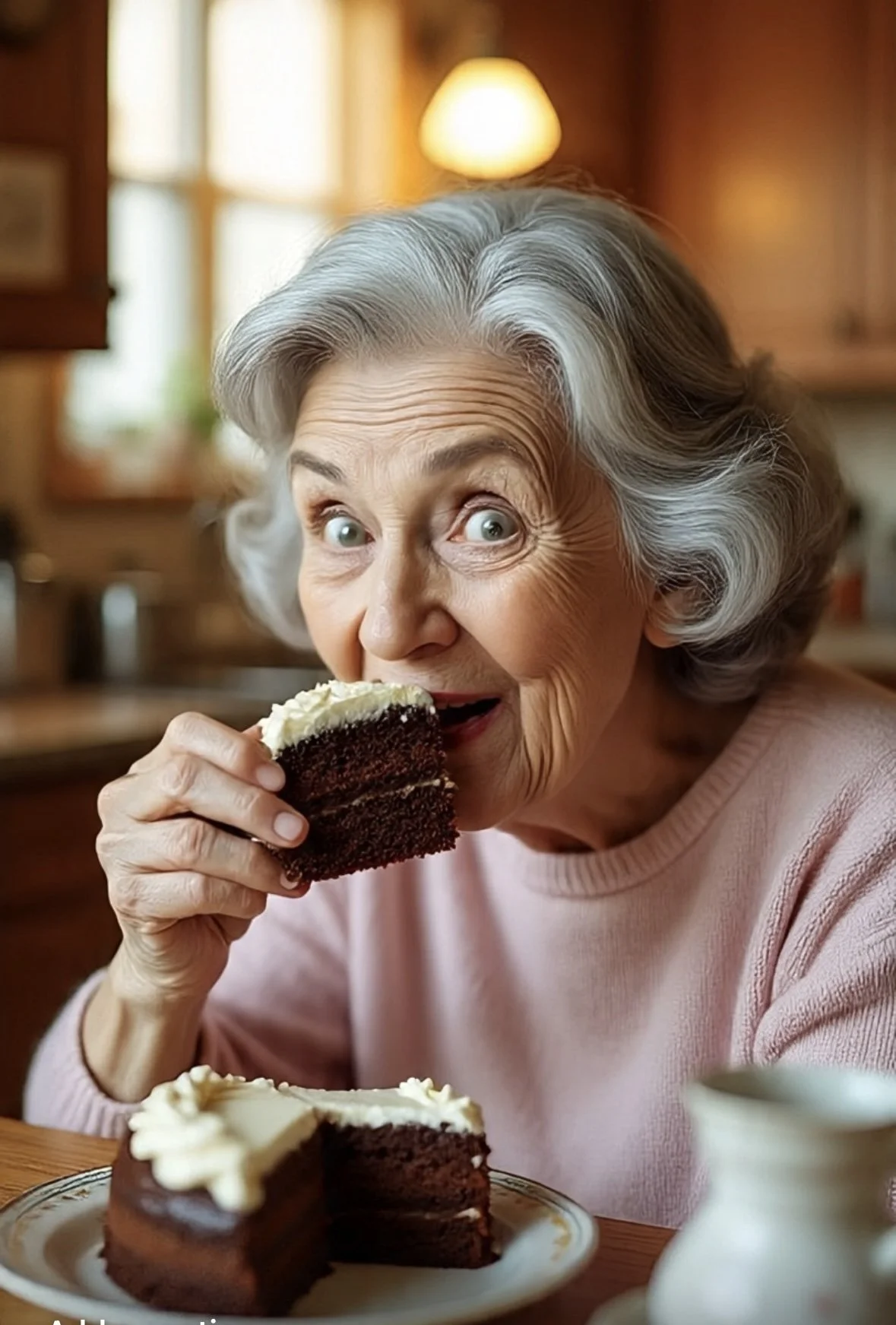 🍰 “Why is Grandma suddenly obsessed with sweets?”