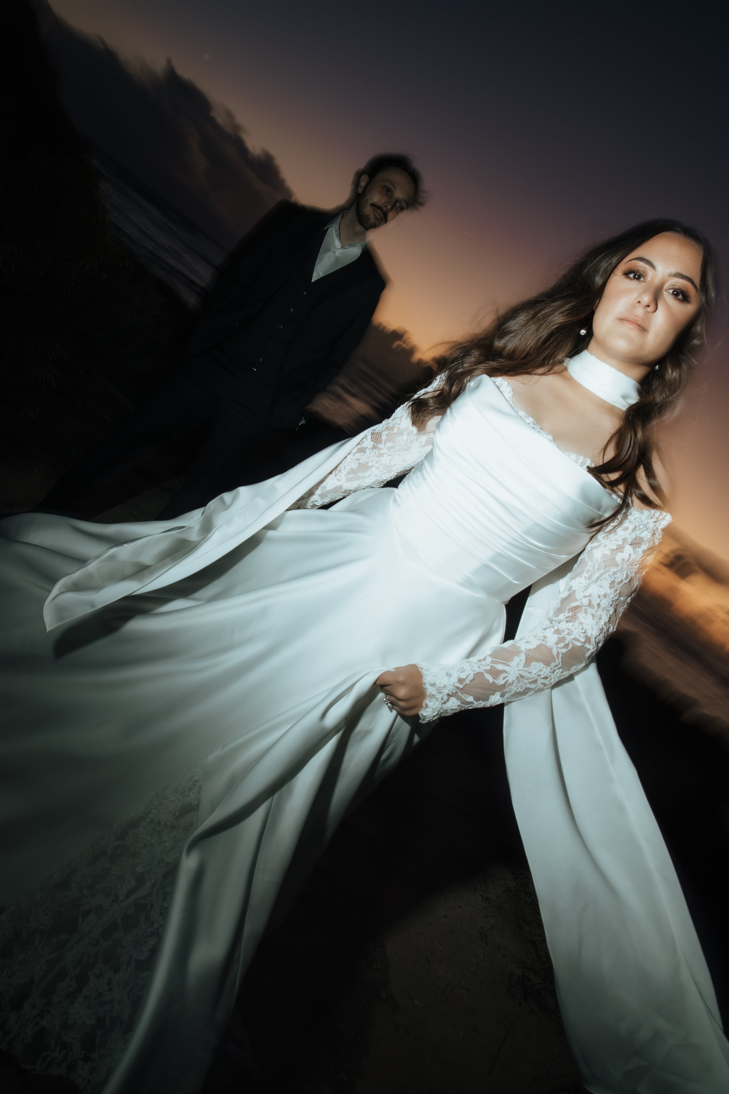 bride flash photos Margaret river 