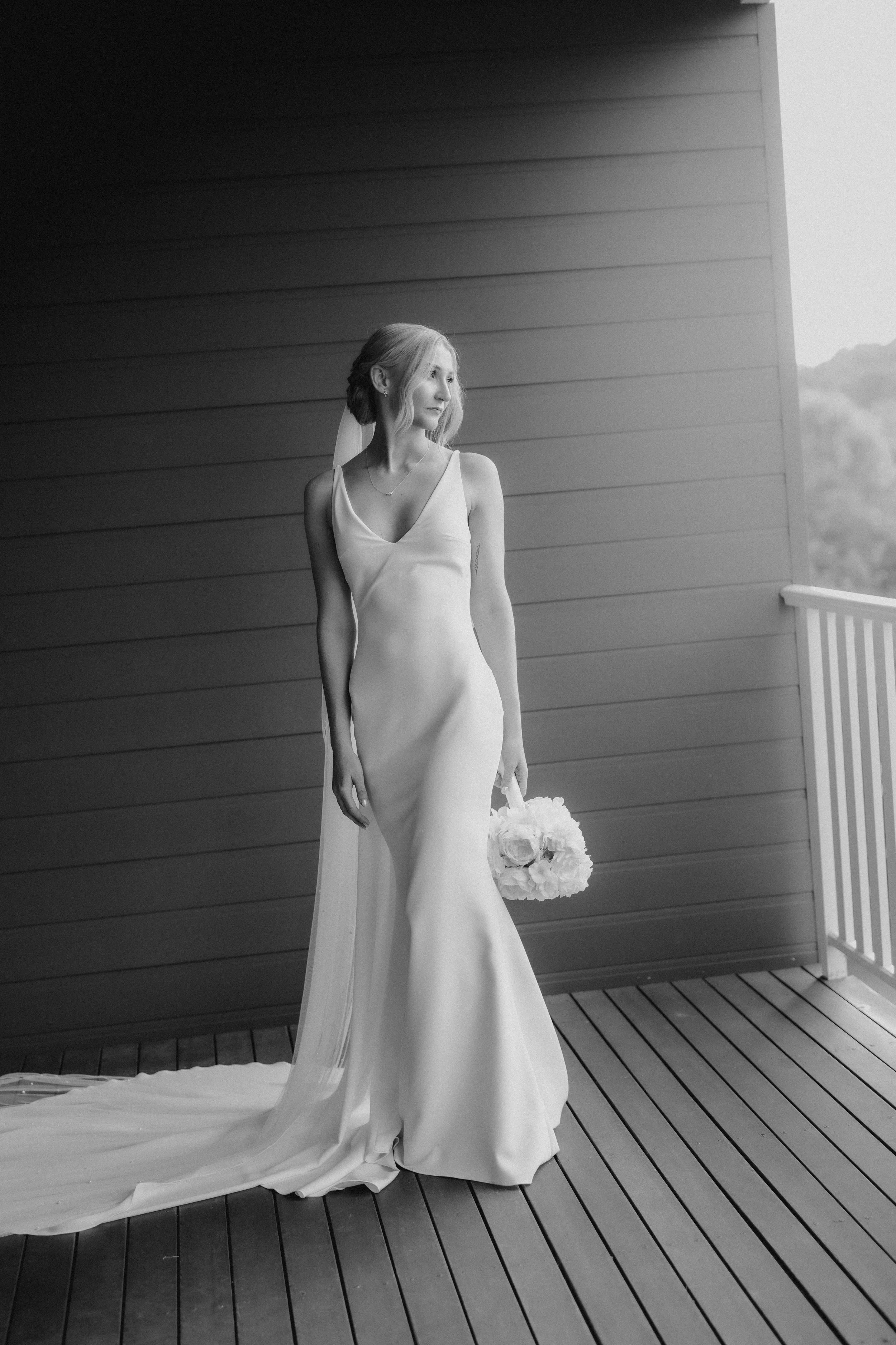 Editorial style Bride in the South West Western Australia 