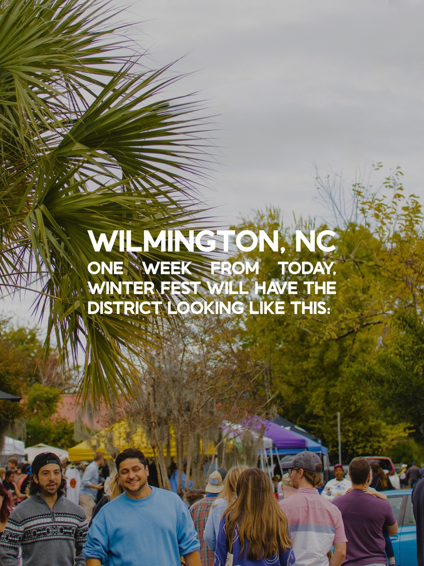 NEXT SUNDAY, December 14th, Winter Fest will be in full swing in downtown Wilmington🧣

Comment &ldquo;WINTER FEST&rdquo; below and we&rsquo;ll send you a link to the full list of Winter Fest details and happening! 

Make sure to check back in as mor